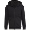 Sweatshirt adidas Fleece Full-Zip Hoody Jr. HN6182 (117087) Black 152 cm
