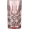 Nachtmann Pohár na long drink nápoje NOBLESSE FRESH COLORS 395 ml, sada 2 kusov, ružový