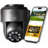 VONKAJŠIA OTOČNÁ IP KAMERA IKPW430CMV2 4MPx 4MP WiFi 4xZOOM ŠEDÁ