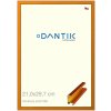 DANTIK rám na obraz 21x29,7 | ALU Oranžová Citrin broušená (Sklo Čiré) (Vyrobené s láskou od nás)