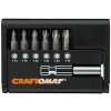 Craftomat Sada bitov Torx, drážka: Torx, veľkosť: 10, 15, 20, 25, 30, 40, 7 ks, 05206691001
