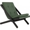 Karup deckchair BOOGIE - lehátko (skladacie) 65x88x75 cm olive green black (lak)
