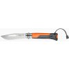 Zatvárací nôž Opinel VRI N°08 Inox Outdoor Farba: oranžová