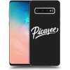Picasee silikónový čierny obal pre Samsung Galaxy S10 G973 - Picasee - old logo - white