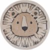 Hanse Home , Detský koberček Adventures 105966 Cream Grey kruh, 140x140 (priemer) kruh, šedá, detská izba