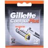 Gillette Contour Plus náhradní břit 10 ks pro muže