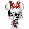 Prívesok PANDORA Disney Minnie s bodkovanými šatami a mašľou 798880C02