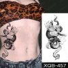 REBELULU Vodeodolné dočasné tetovačky pre ženy Dočasné tetovanie Wolf Teeth Scratches Ornament Body Art Arm Fake Tattoo Men Women
