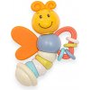 Detská hrkálka Baby Mix motýlik Farba: Multicolor