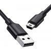 Ugreen USB-A - miniUSB USB kabel 2 m černý (30472)