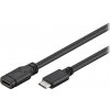 PremiumCord ku31mf2 Prodlužovací USB 3.1 konektor C/male - C/female, 2m, černý