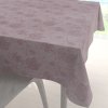 Biante Teflónový štvorcový obrus TF-138 Hnedovínové kvetované ornamenty na starofialovom 50x50 cm