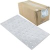 Oramat 50ks 120x240mm hr. 2,0mm Spojovacia doska platňa dierovaná, PP19