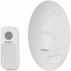 Rebel URZ2007-2 Bezdrôtový zvonček na batérie, 1 x prijímač, 1x ovládač, 80 m, biely