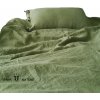 1Linen Obliečky ľanové JEDNODUCHO ĽAN - Zelené - V60x50 - P200x200