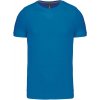 Kariban | K356, Pánske tričko, modrá tropical, 4XL