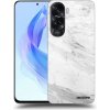 Picasee silikónový prehľadný obal pre Honor 90 Lite 5G - White marble
