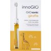 Sonická zubná kefka pre deti InnoGIO GIRAFFE, 4 vymeniteľné náhradné hlavice
