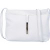 Dámska kožená crossbody kabelka biela - ItalY Eneta biela