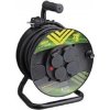 Gumový prodlužovací kabel - buben 4 zásuvky 25m 1908242503