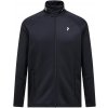 Pánska lyžiarska mikina Peak Performance M Rider Essentials Zip Jaue Shadow čierna L