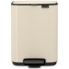 BRABANTIA - Bo Pedal Bin - Pedálový kôš 4 l - Soft Beige (Jemná Béžová)