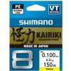 Shimano Kairiki 8 Yellow 150m/0,10mm
