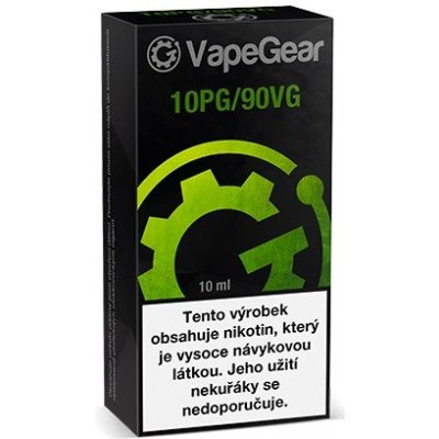 VapeGear nikotínový booster PG10/VG90 20mg 10ml