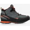Ferratové topanky La Sportiva Boulder X Mid GTX - carbon/flame