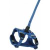 Postroj pes s vodítkom 2m CLIP&GO modrá XS Zolux