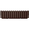 Květináč Prosperplast BOARDEE FENCYCASE, O 58 x18 cm, hnědý