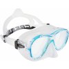 Cressi Potápačské okuliare Naxos aquamarine/biela AQWCL