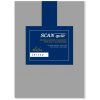 SCANquilt plachta na posteľ JERSEY ELASTIC LYCRA stredne sivá 160 × 200 cm