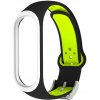 MojRemienok.sk EF náhradný náramok s kovovým zapínaním pre Mi Band 3/4 Farba: zeleno-čierna