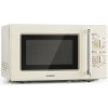 Klarstein Caroline, mikrovlnná rúra, 20 l, 700/1000 W, Ø 25,5 cm, QuickSelect, retro, krémová (DSM4-Caroline-creme)