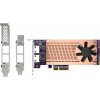 QNAP QM2 series, 2 x PCIe 2280 M.2 SSD slots, PCIe Gen3 x 4, 2 x Intel I225LM 2.5GbE NBASE-T port QM2-2P2G2T