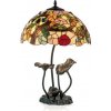 Dekoratívna lampa tiffany LIVELY OVÁL