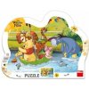 MEDVÍDEK PÚ NA PLAVBĚ 25 kontura Puzzle