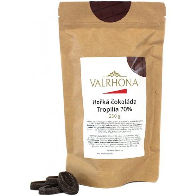 Tropilia Valrhona Horká čokoláda 70% 250 g od 5,19 € - Heureka.sk