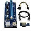 C-TECH riser karta RC-PCIEX-01C pro těžbu kryptoměn