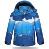 Chlapčenská zimná bunda - KUGO BU619, modrá Farba: Modrá, Veľkosť: 98