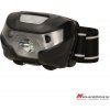 AKU LED čelovka 3W, nabíjateľná