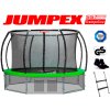Trampolína Jumpex Premium SST 366 cm ) Zelená s vnútornou sieťou