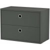 String Komoda String Chest With Drawers 58 x 30, dark grey