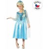 Kostým MaDe Šaty na karneval - Ľadová princezná, 120 - 130 cm (8590756860642)