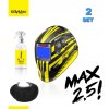 SET 2 Samostmievacia zváracia kukla KWX730MAX 2,5! 1/1/1/2 KOWAX + NanocClean 200ml + kožený chránič krku KOWAX