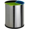 Bemeta Odpadkový kôš na triedený odpad 15 l, chróm 126115375