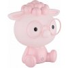 Globo Lighting Sheepy detská nočná lampa 1x1 W ružová 21760P