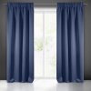 Prehozynapostel Kvalitné zatemňovacie závesy modrej farby 270 cm