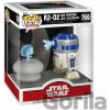 Funko Pop! 766 Deluxe Star Wars R2 D2 And Princess Leia Hologram